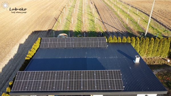 Instalacja fotowoltaiczna 6,32 kWp w miejscowości Klementowice
