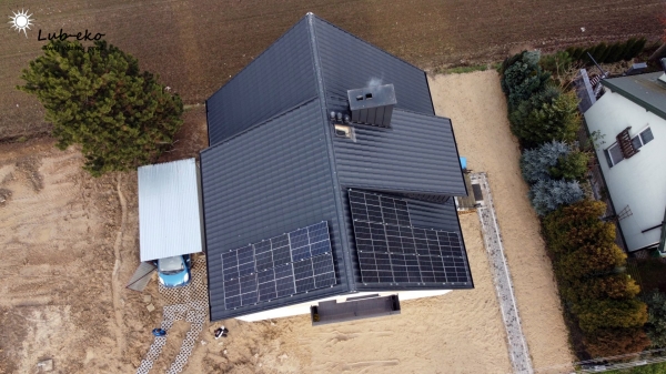 Instalacja fotowoltaiczna 6,32 kWp w miejscowości Nowy Krępiec pod Lublinem